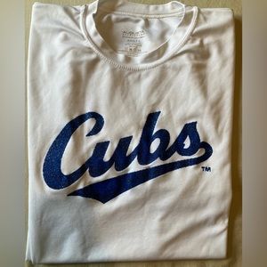 Augusta Cubs Screen Printed Tee White LG